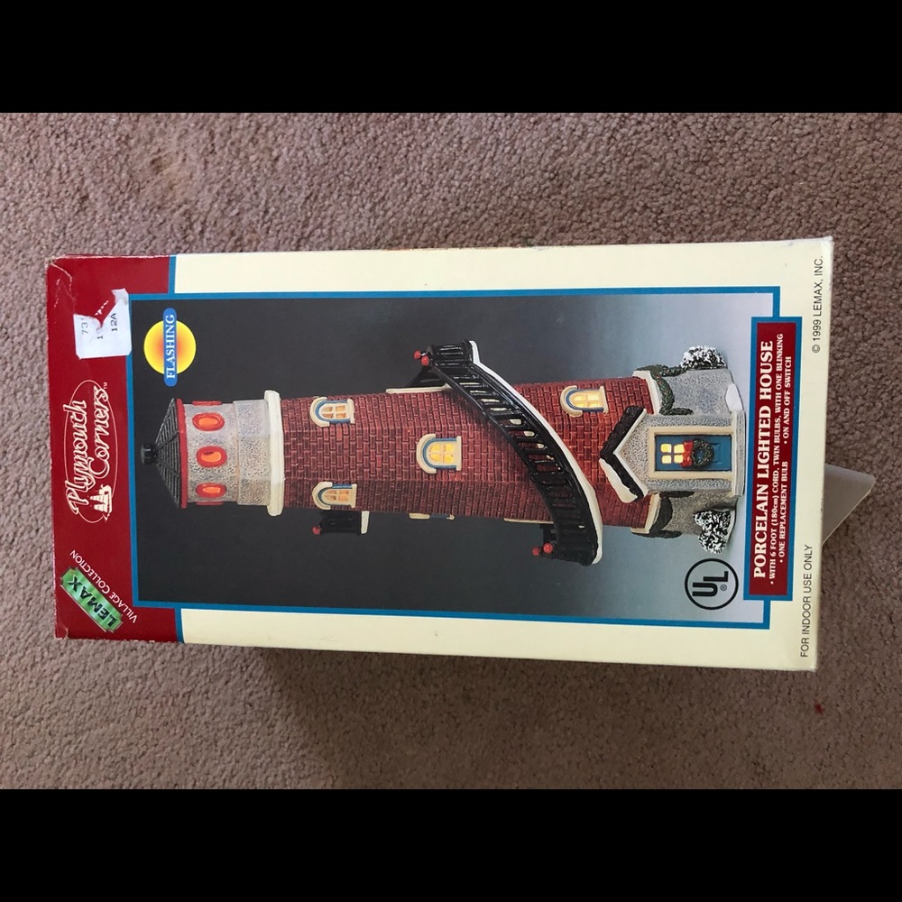 Christmas village - lighthouse